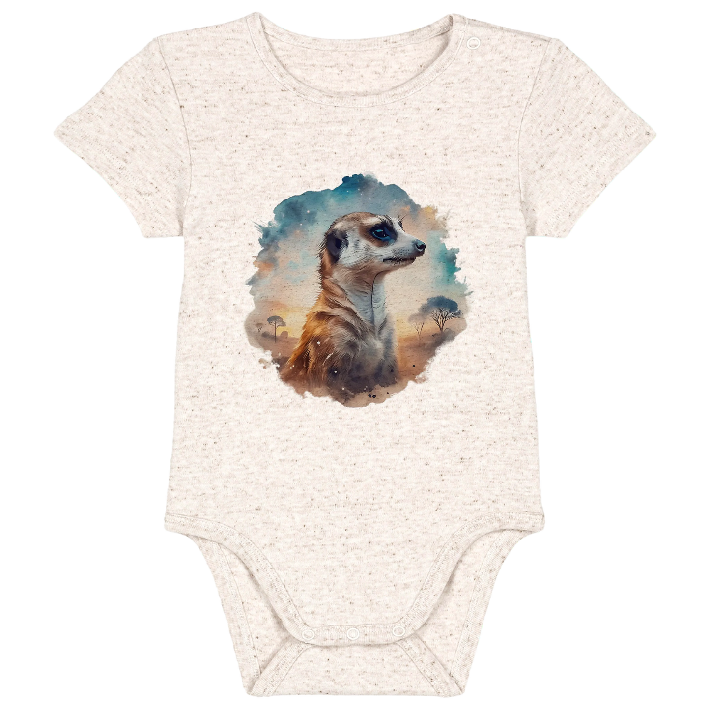 Baby bodysuit - Ready-made Design - Safari Animals