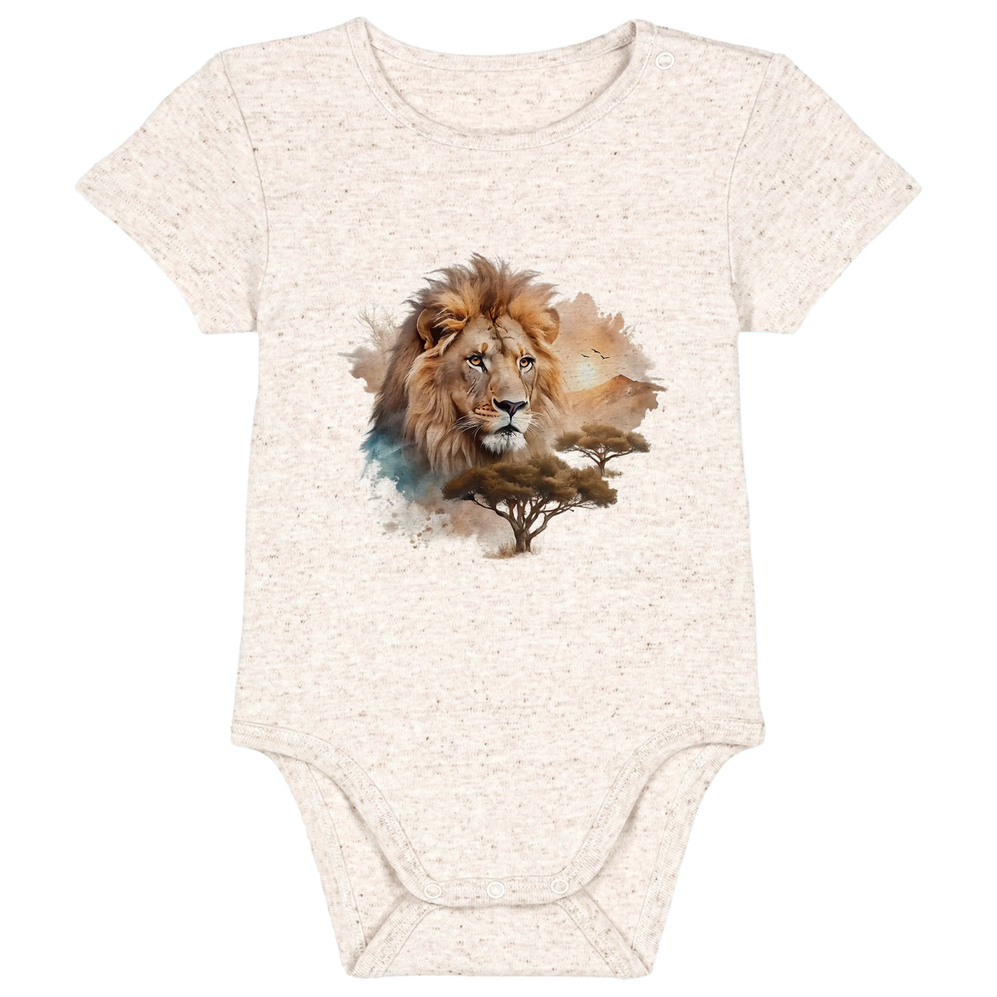 Baby bodysuit - Ready-made Design - Safari Animals