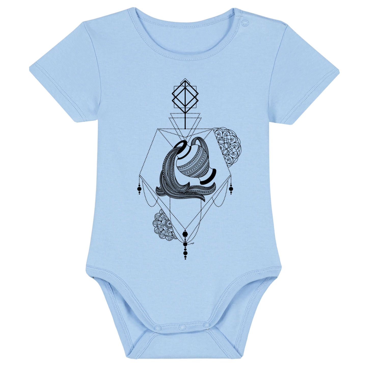 Baby bodysuit - Ready-made design - Zodiac - Version 3