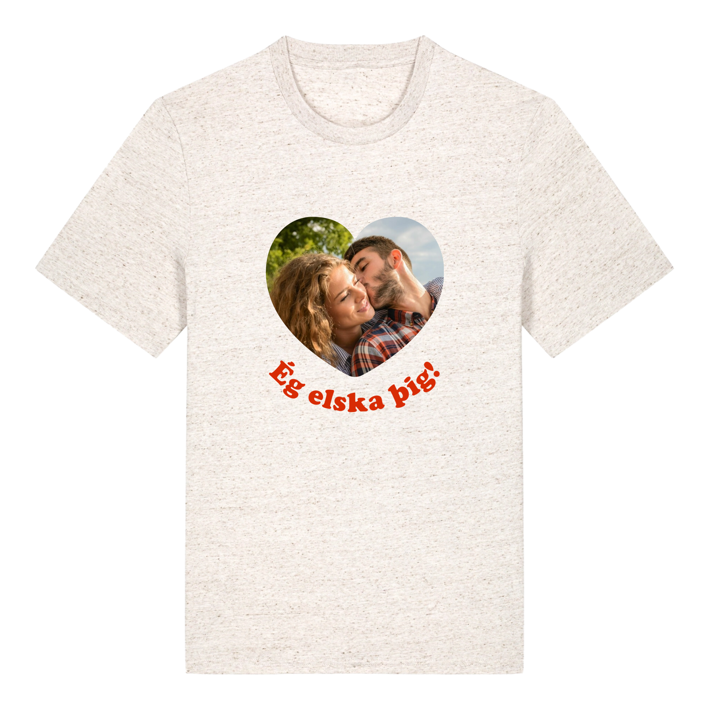 Þín mynd í hjarta formi