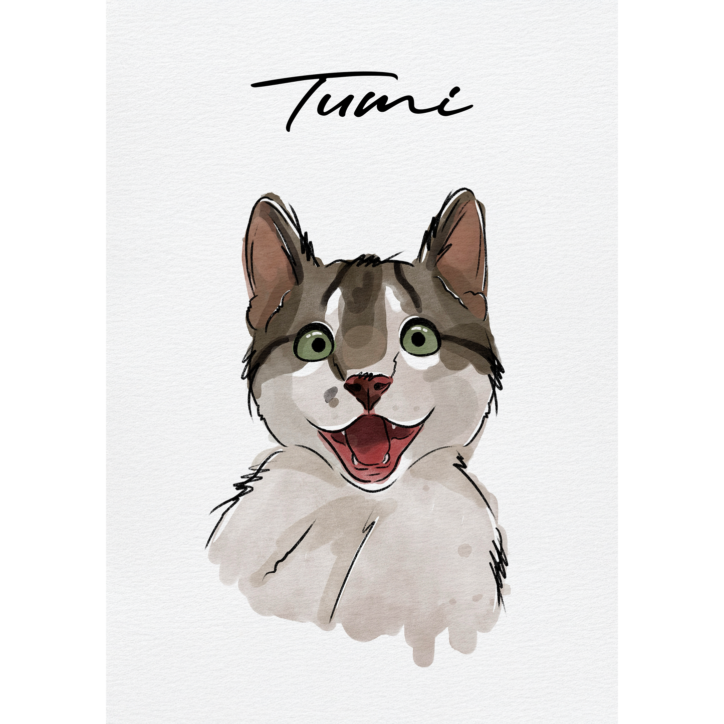Digital Drawing - Version 4 - Watercolor
