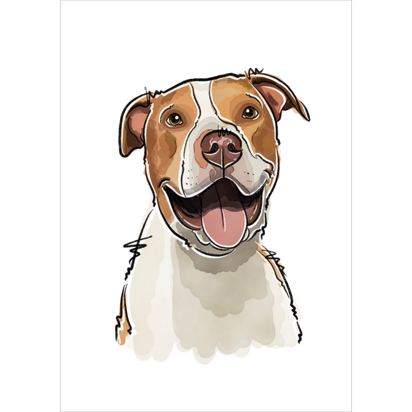 Digital Drawing - Version 4 - Watercolor