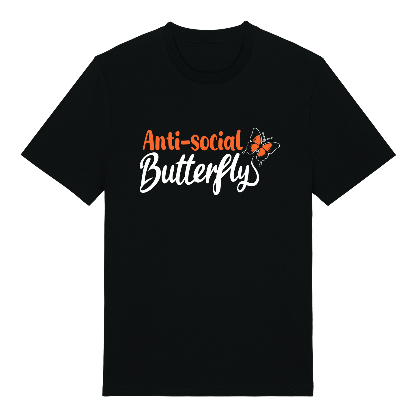 T-shirt - Ready-made design - Anti-social butterfly