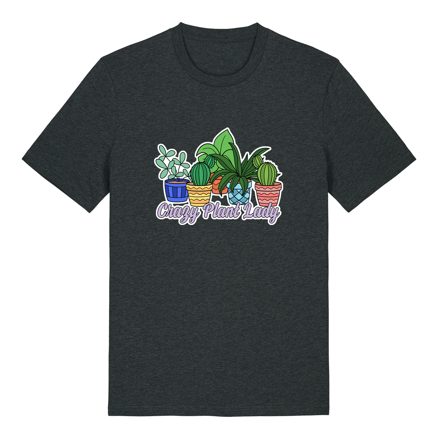 T-shirt - Ready-made design - Crazy plant lady