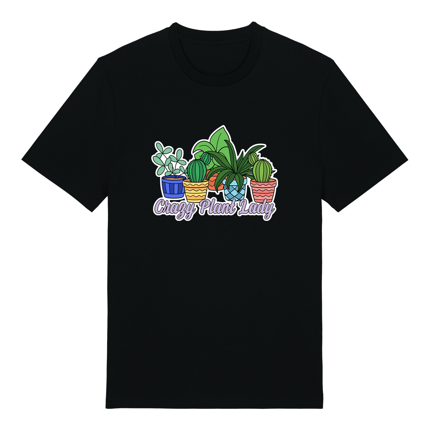 T-shirt - Ready-made design - Crazy plant lady