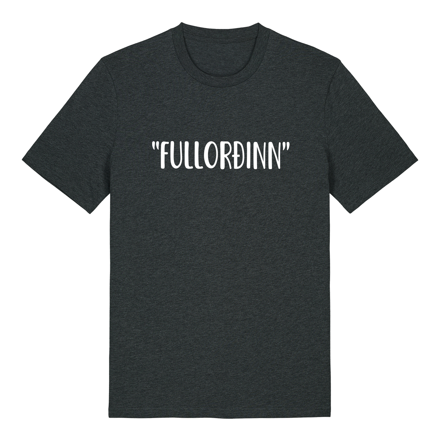 T-shirt - Ready-made design - "Fullorðin/n"