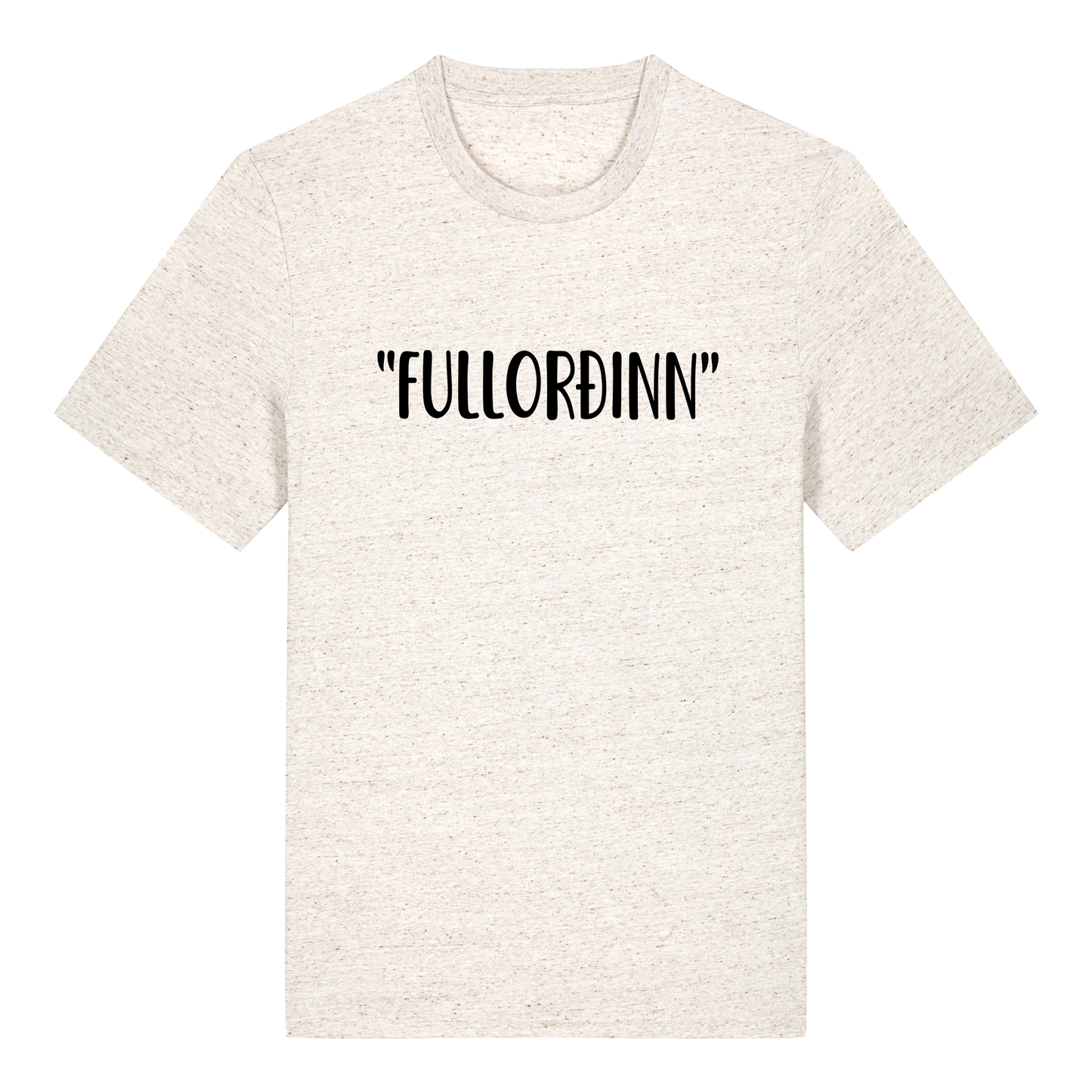 T-shirt - Ready-made design - "Fullorðin/n"