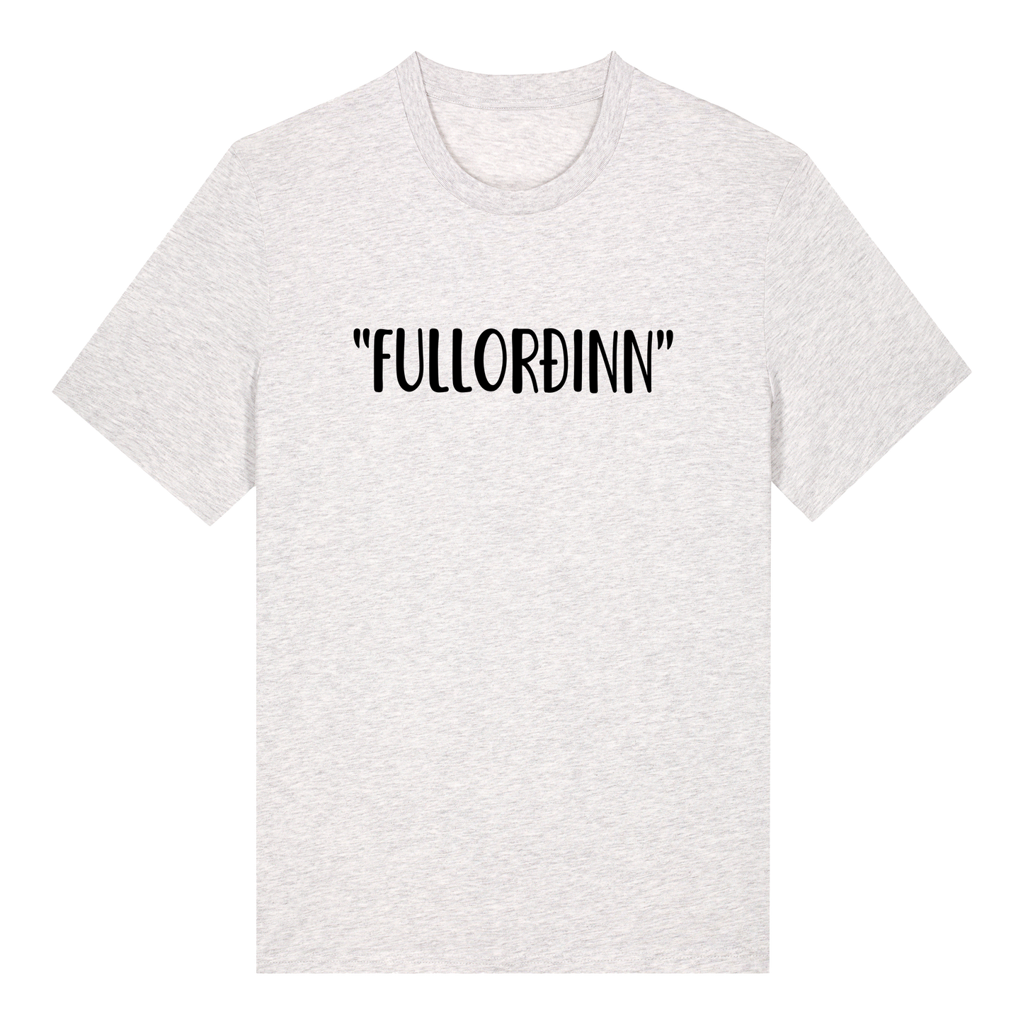 T-shirt - Ready-made design - "Fullorðin/n"