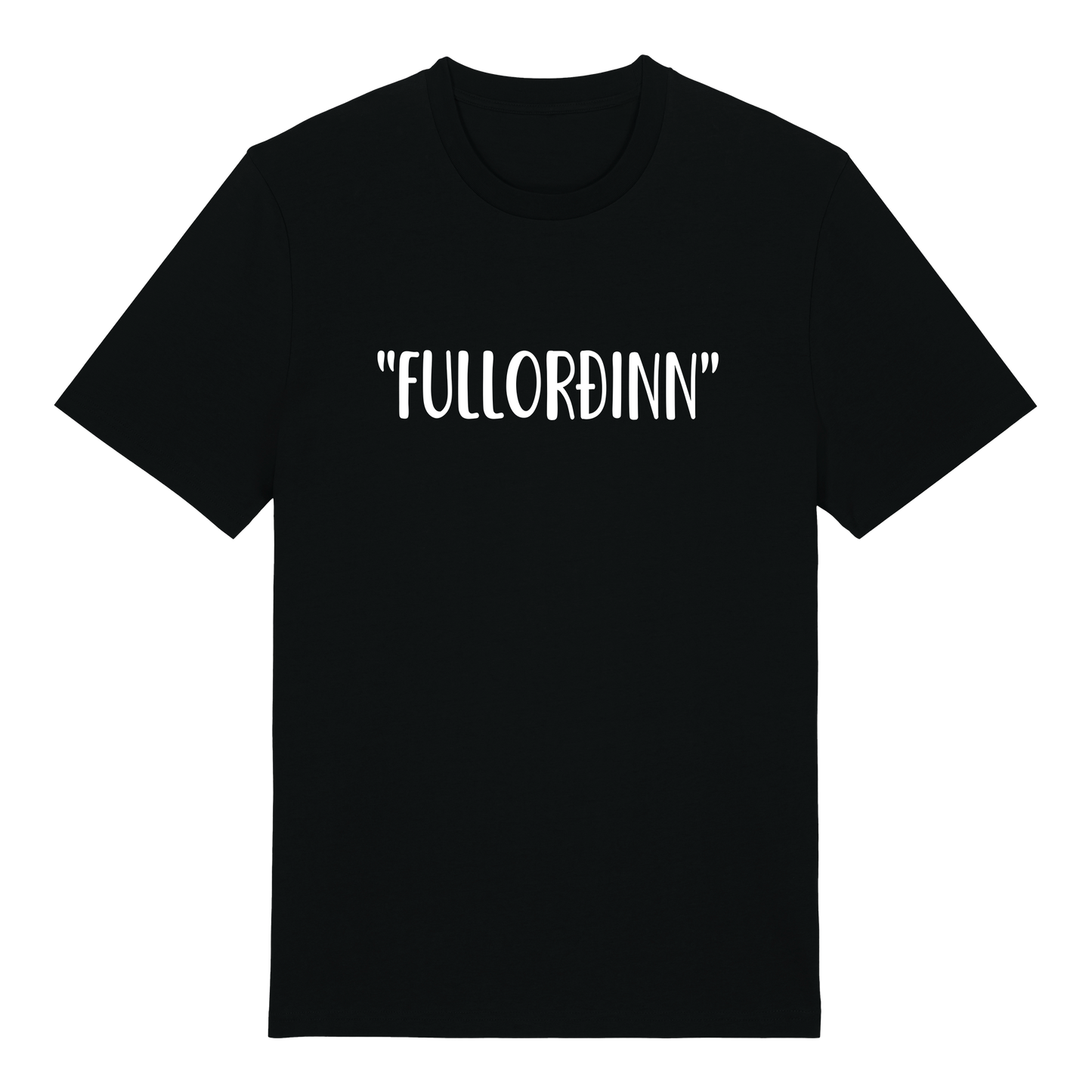 T-shirt - Ready-made design - "Fullorðin/n"