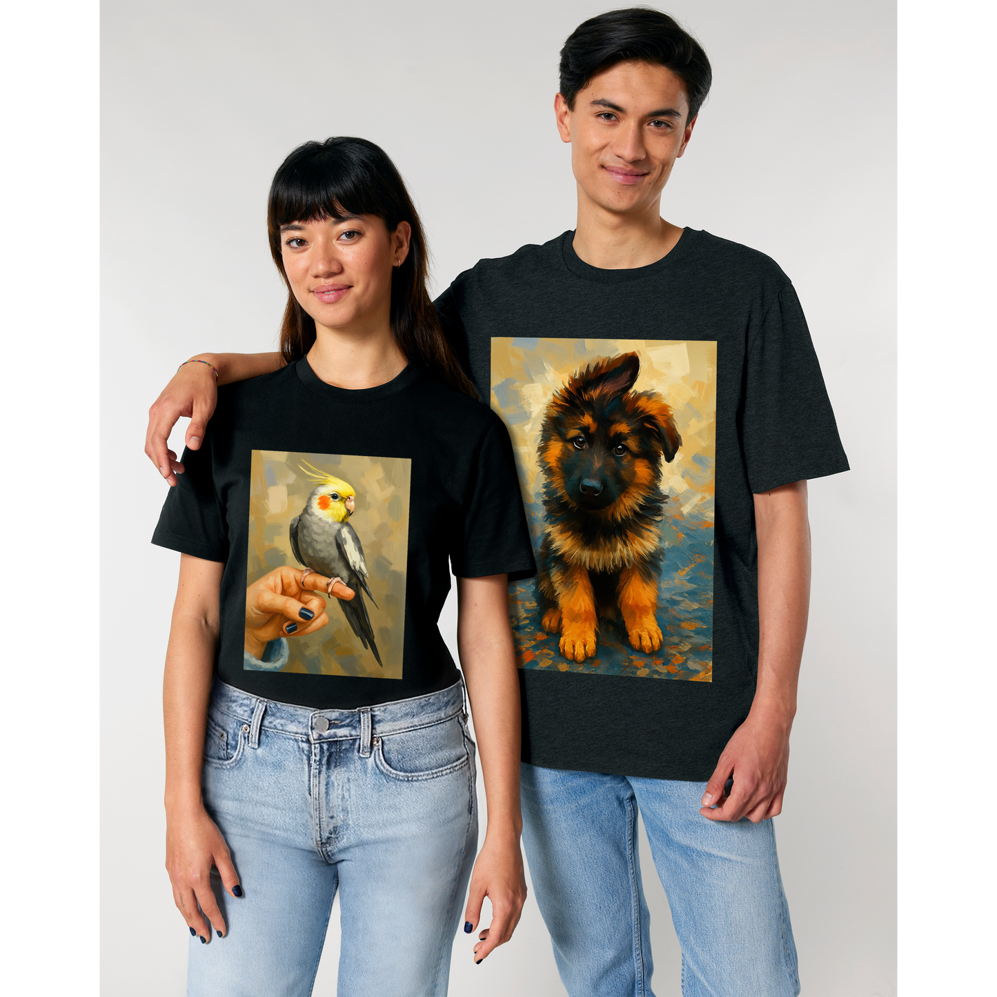 Stafrænt málverk - Útgáfa 1