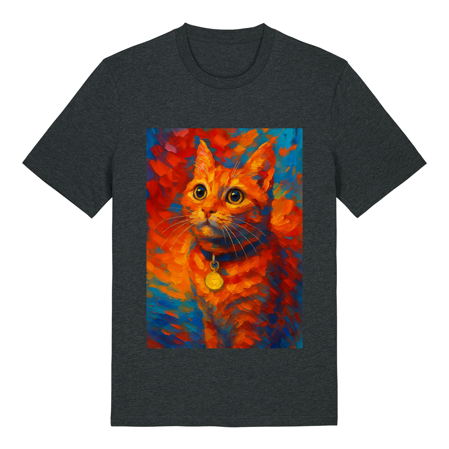T-shirt - Digital drawing - Colorful pet painting