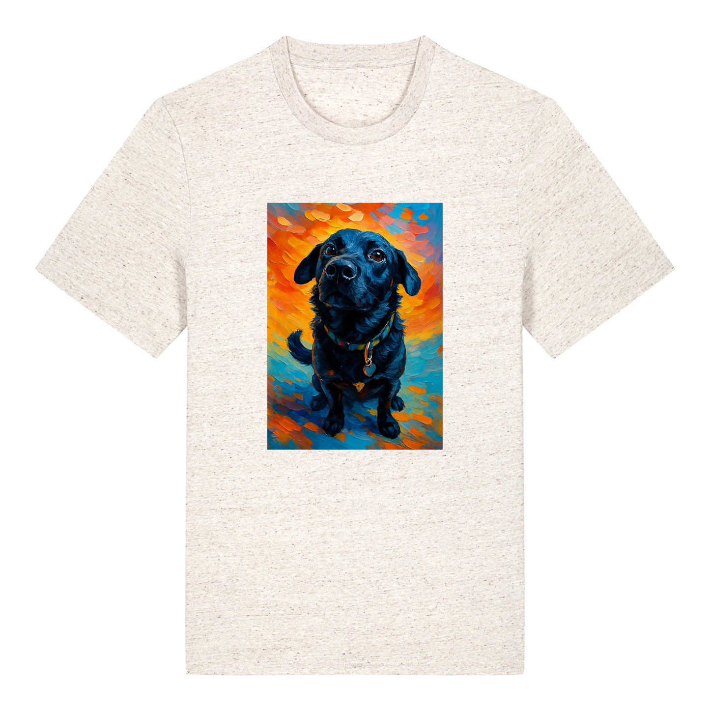 T-shirt - Digital drawing - Colorful pet painting
