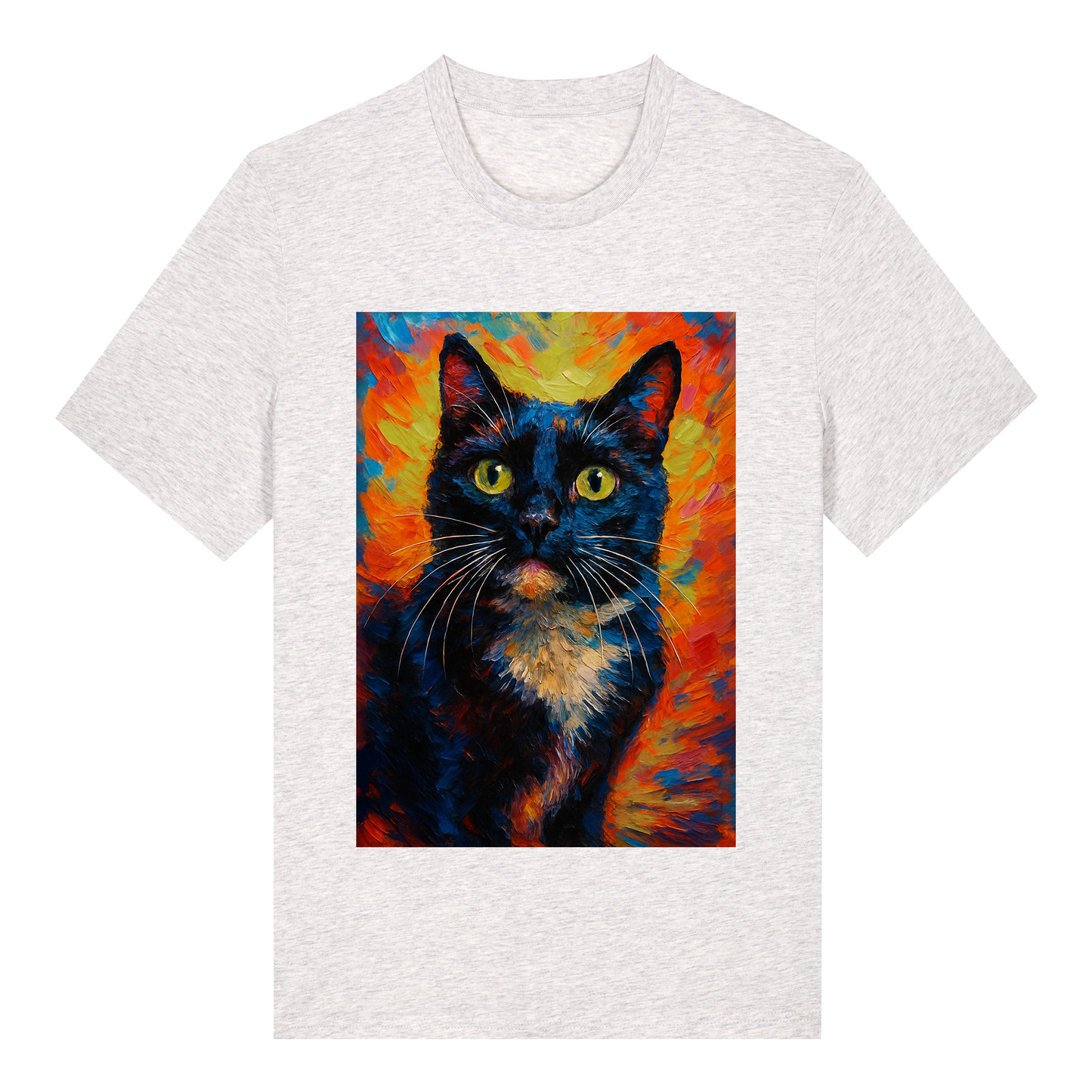 T-shirt - Digital drawing - Colorful pet painting