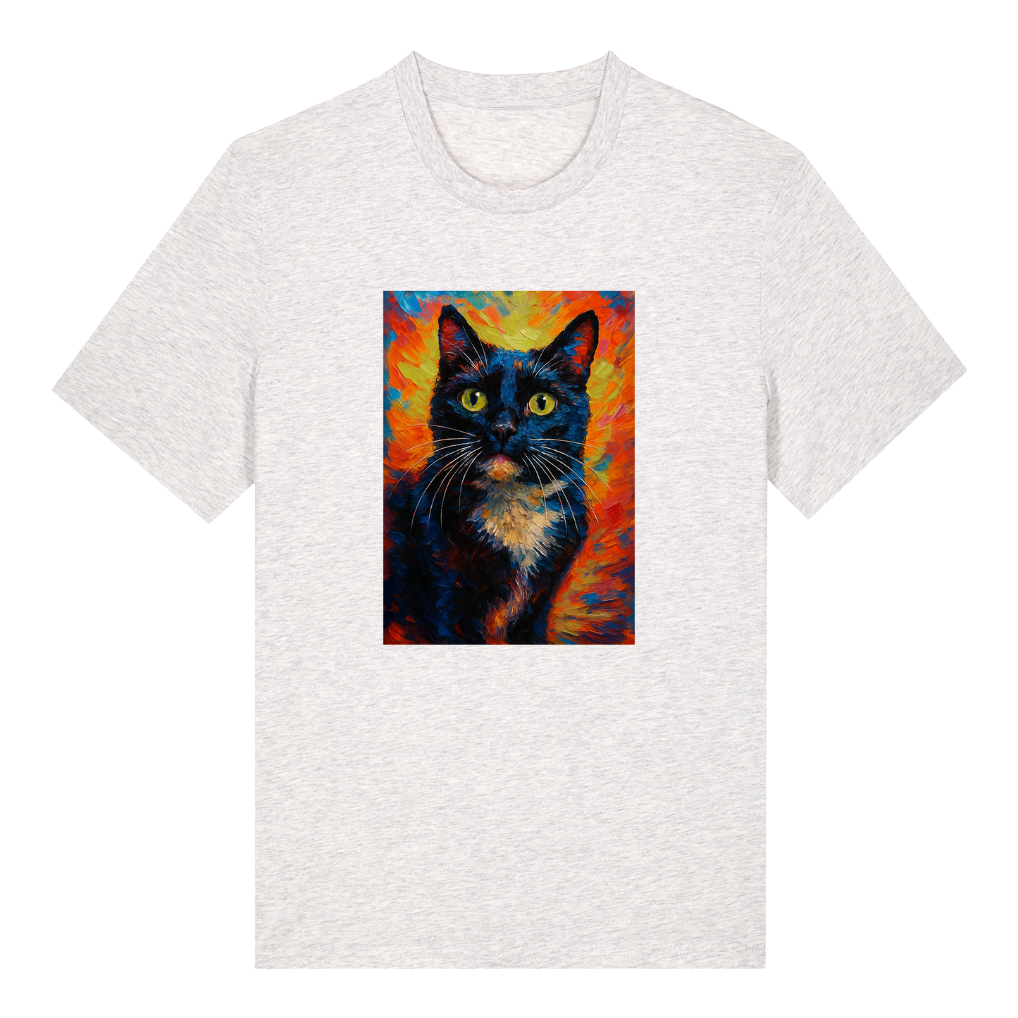 T-shirt - Digital drawing - Colorful pet painting