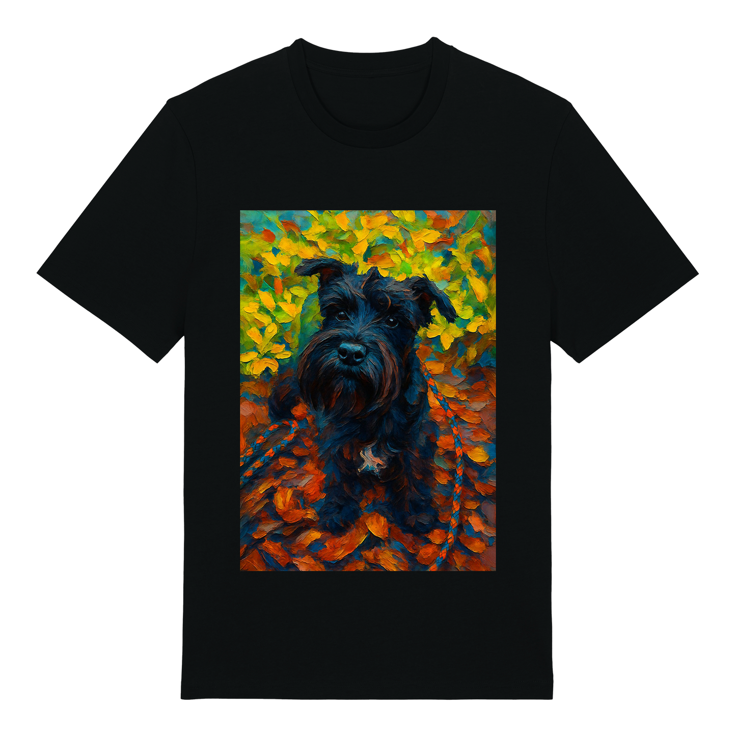 T-shirt - Digital drawing - Colorful pet painting