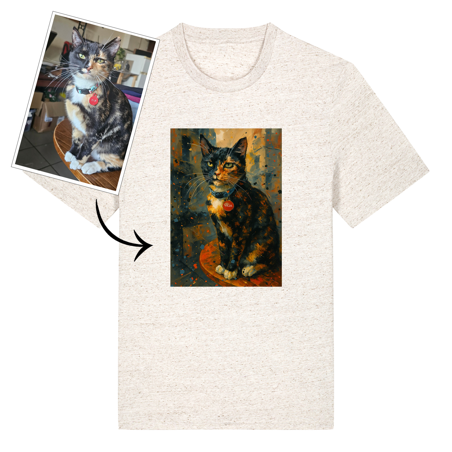 T-shirt - Pet painting - Version 2