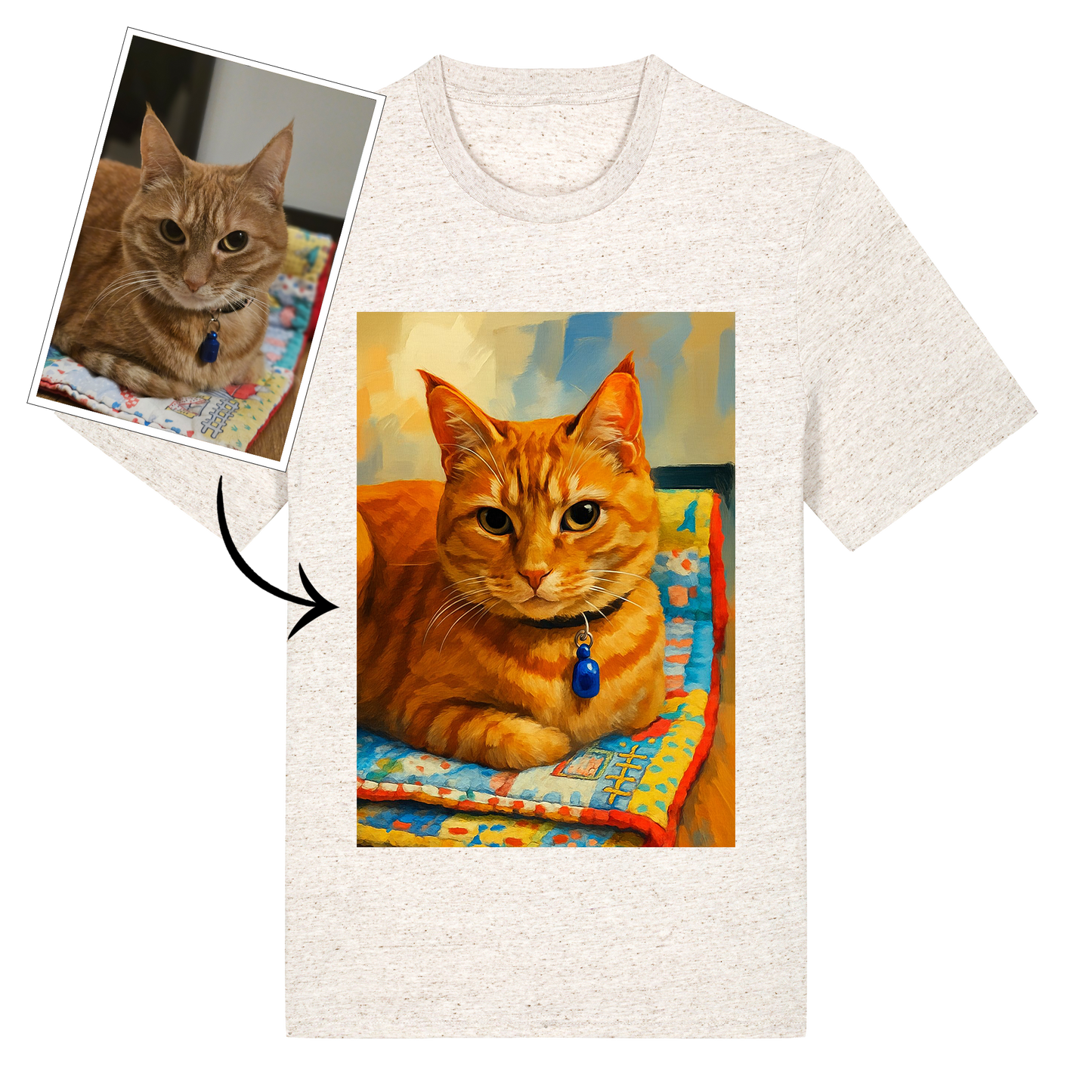 T-shirt - Pet painting - Version 2