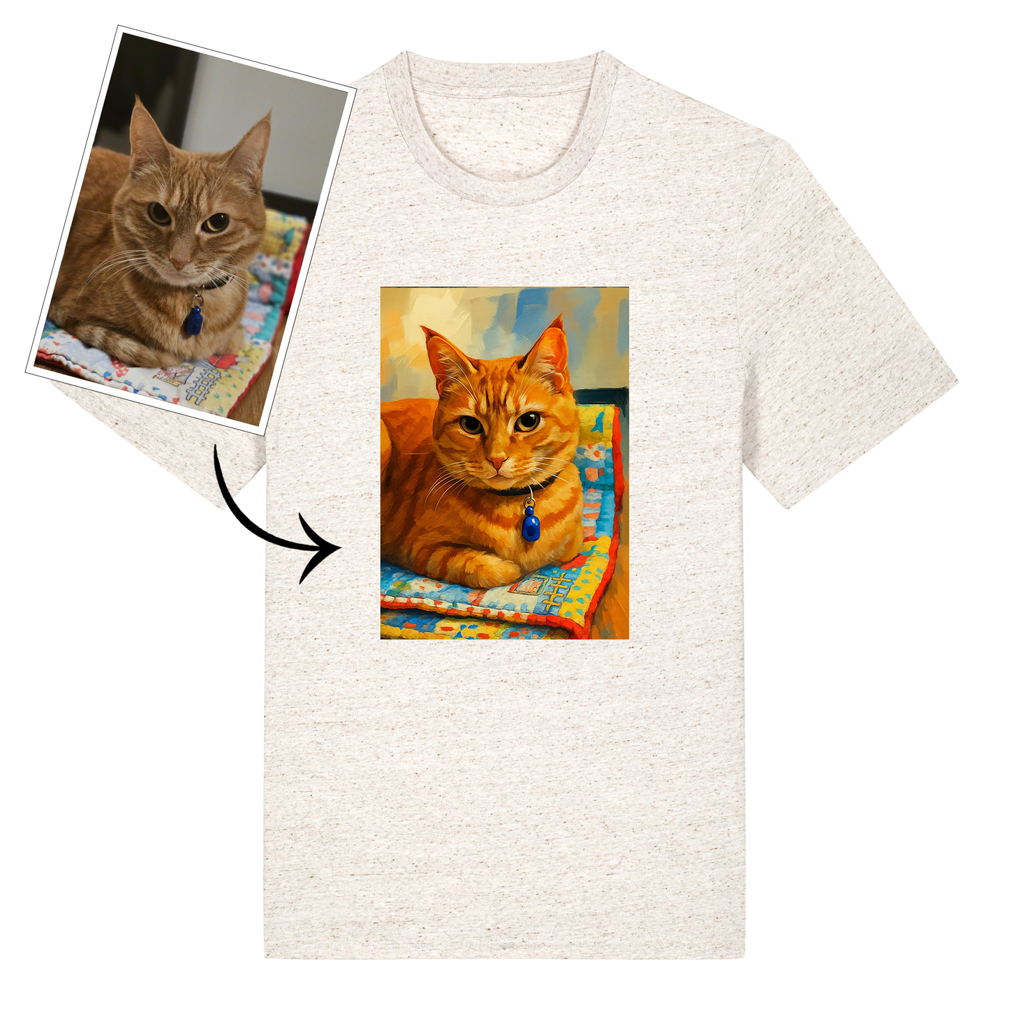 T-shirt - Pet painting - Version 2