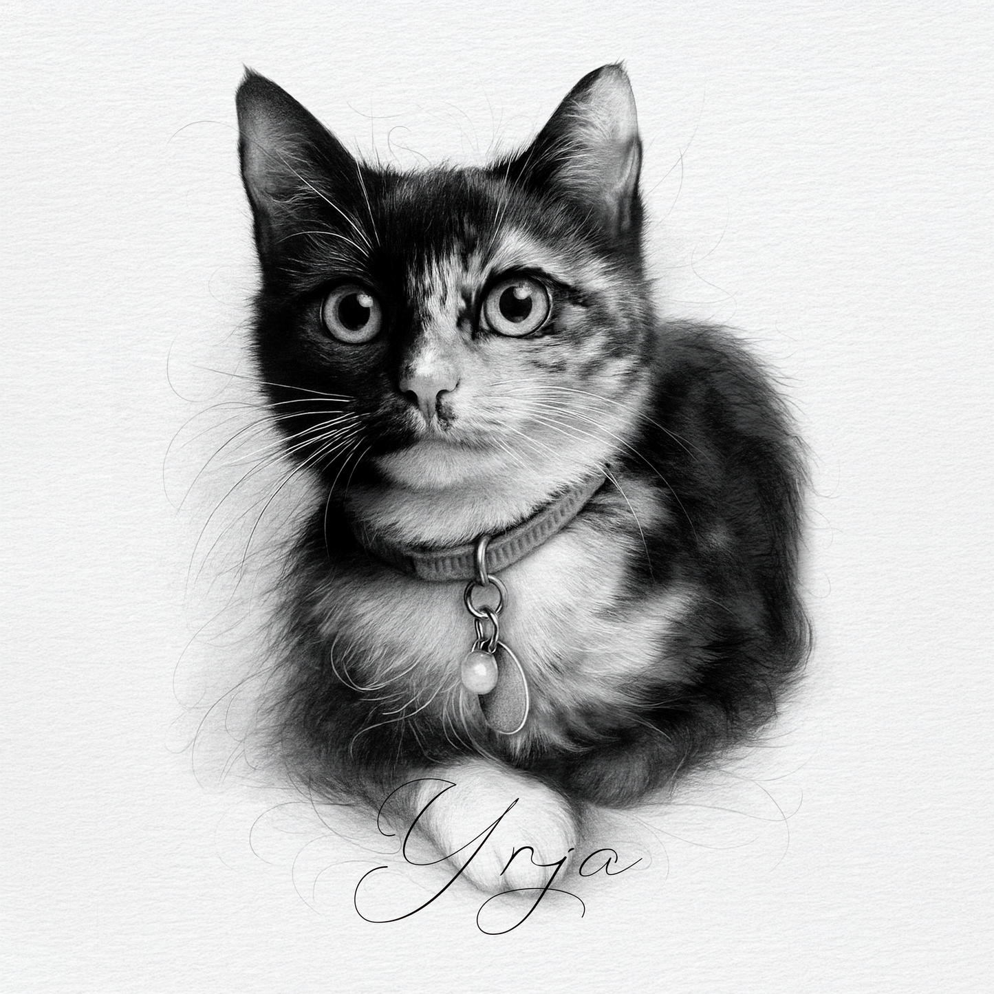 Digital drawing - Version 1 - Pencil