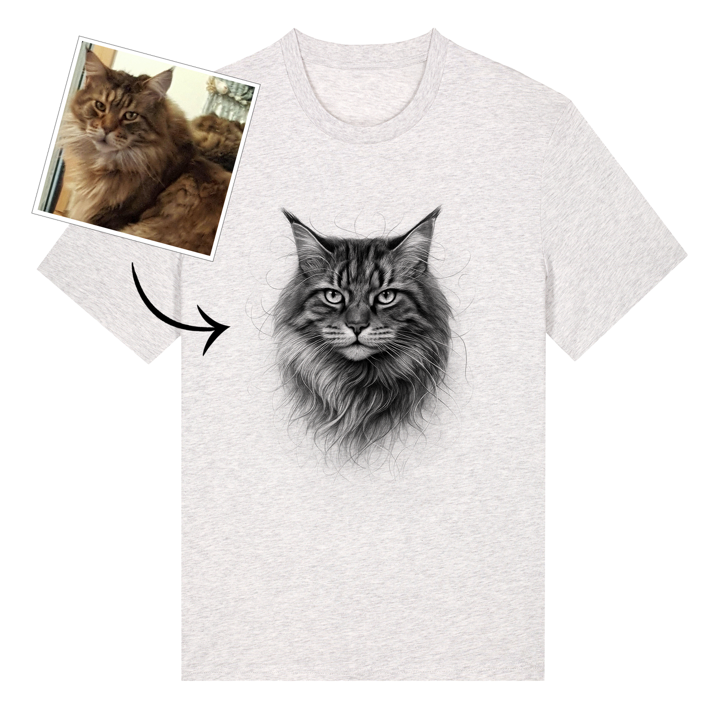 T-shirt - Pet drawing - Version 1
