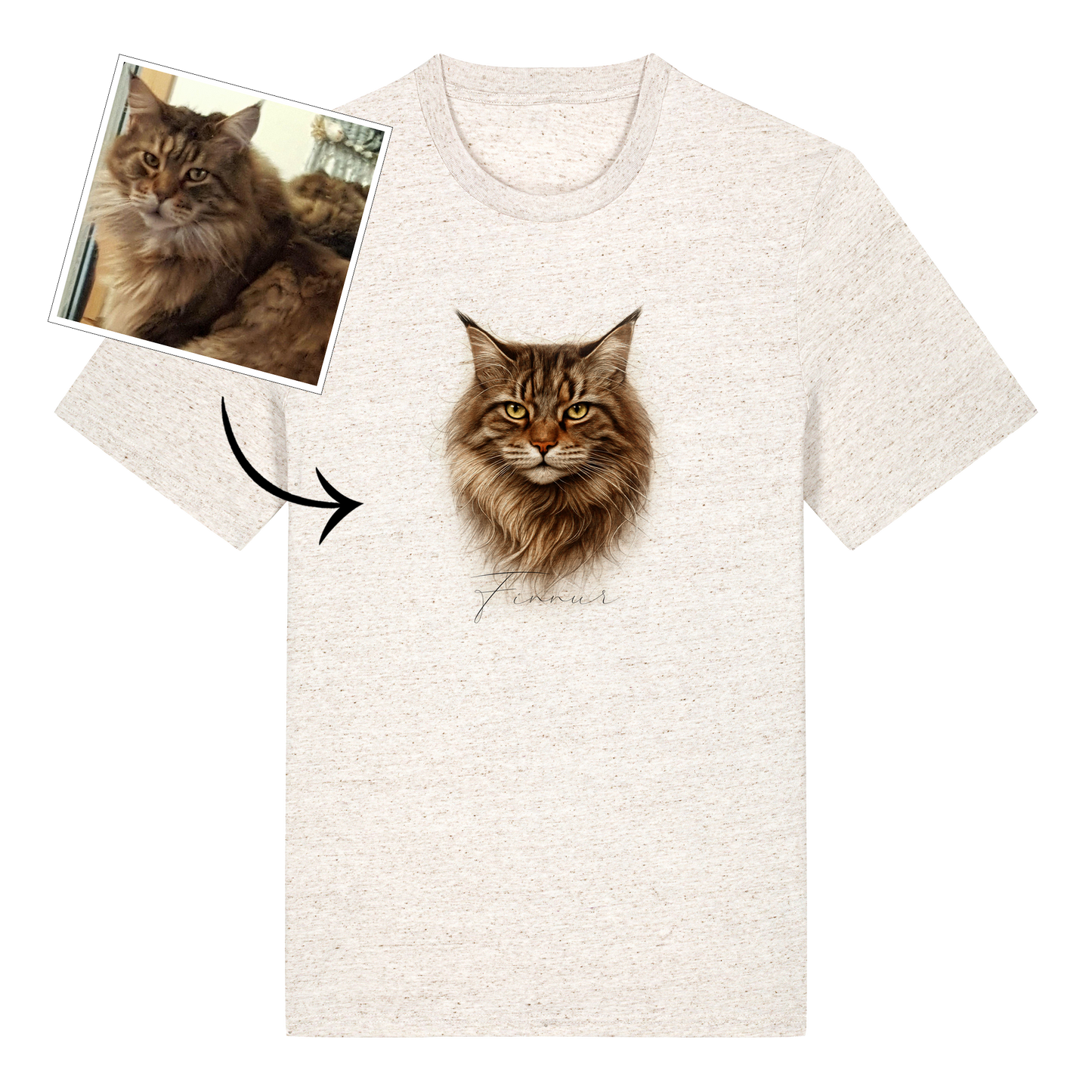 T-shirt - Pet drawing - Version 1
