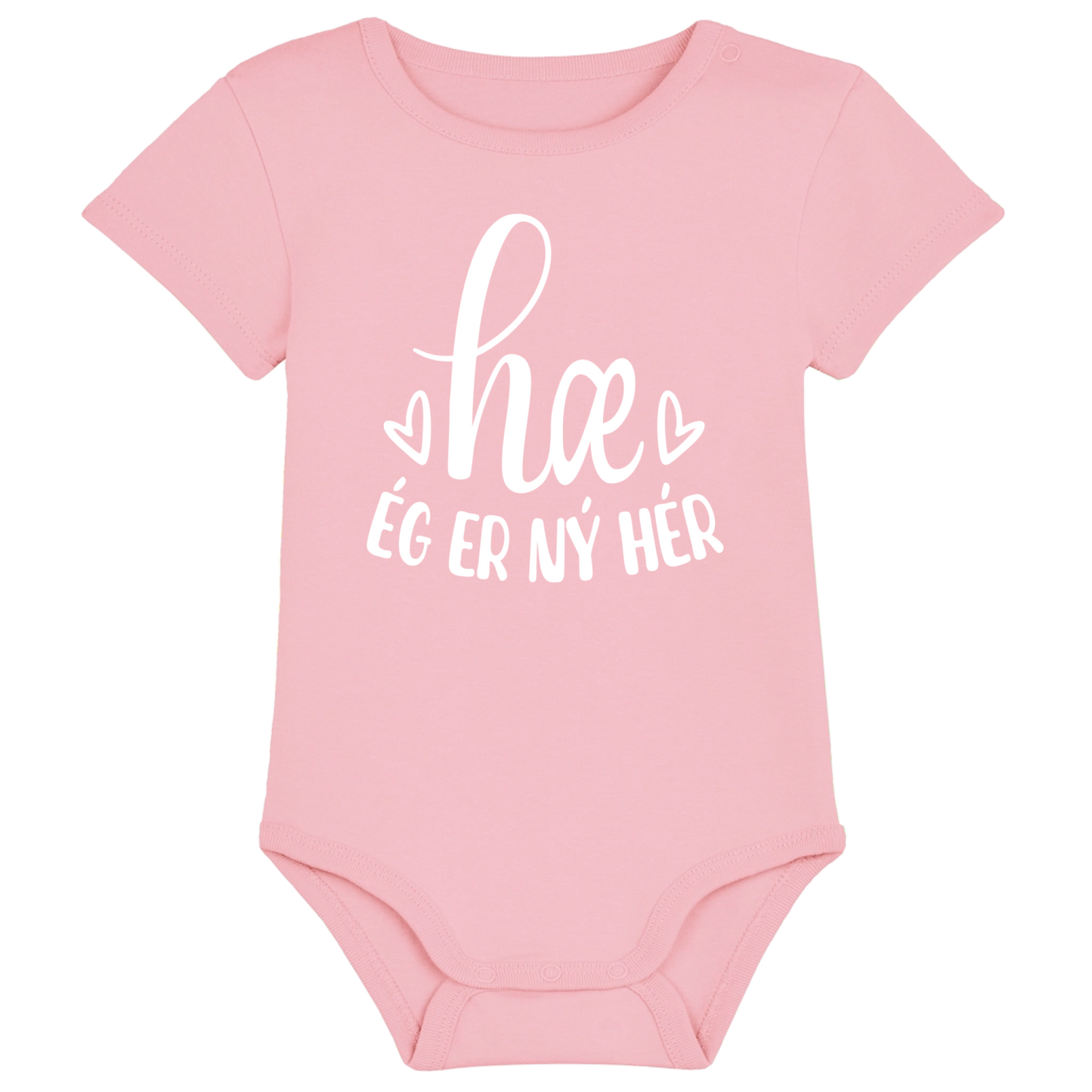 Baby bodysuit - Ready-made Design - Hi/Hæ