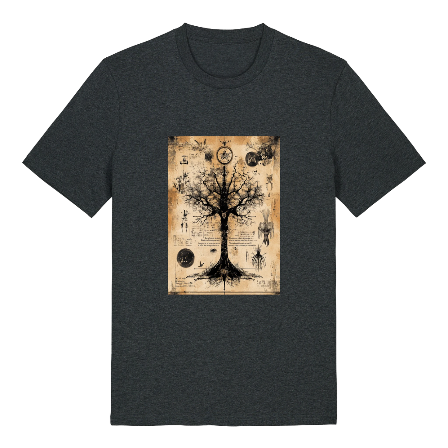 T-shirt - Ready-made design - Spellbook pages