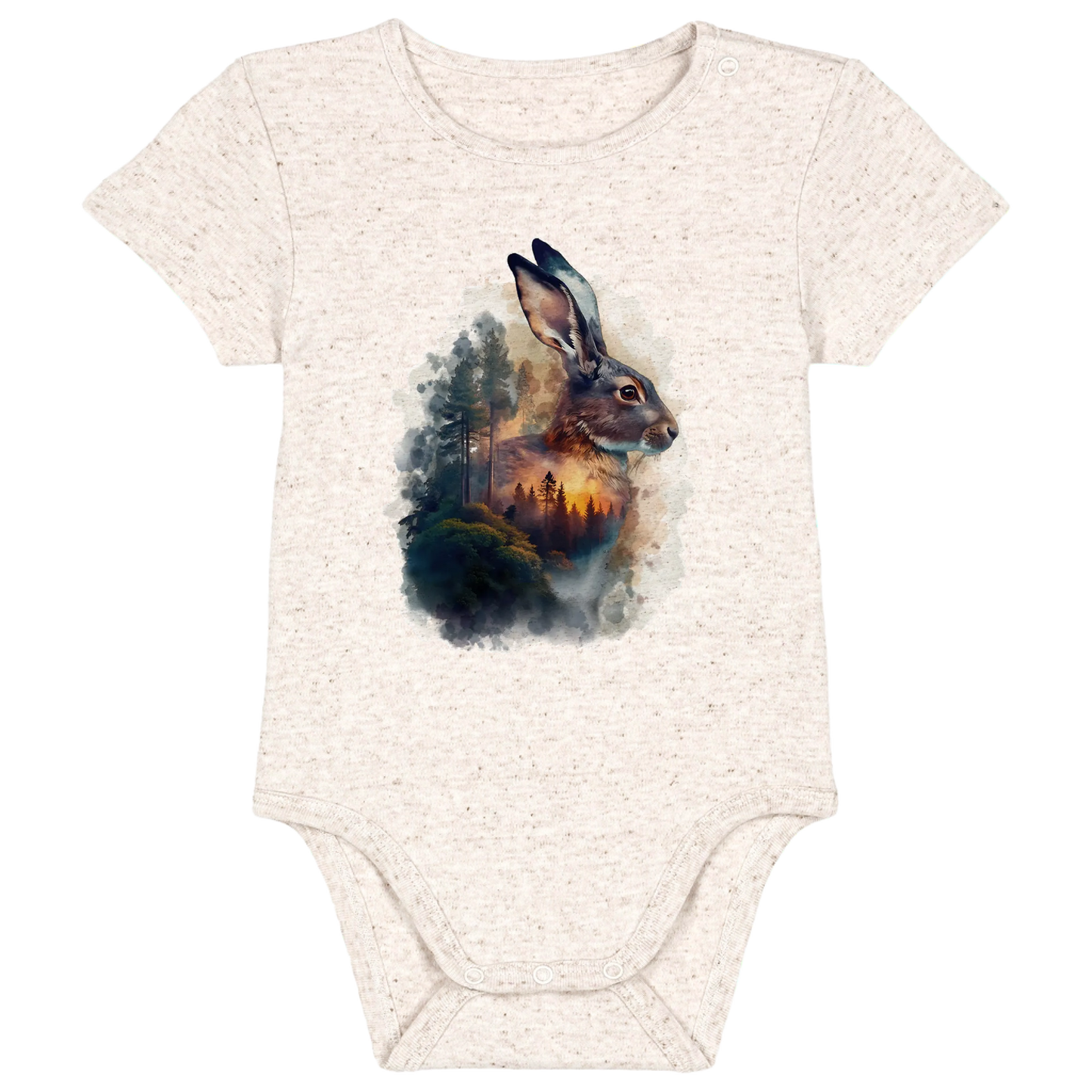 Baby bodysuit - Ready-made design - Forest animals
