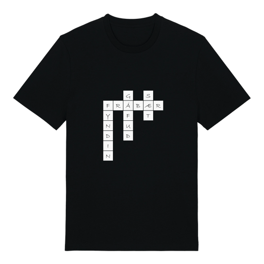 T-shirt - Variable design - Crossword puzzle