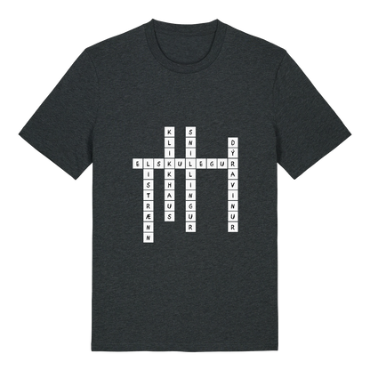 T-shirt - Variable design - Crossword puzzle