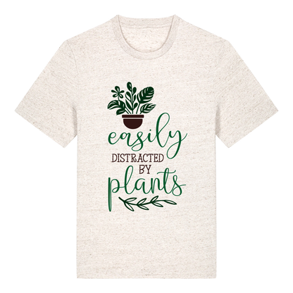 T-shirt - Ready-made design - Easily distracted by plants