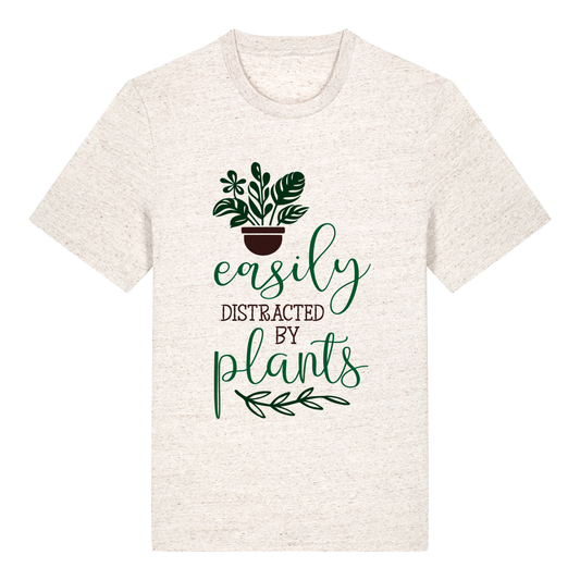 T-shirt - Ready-made design - Easily distracted by plants