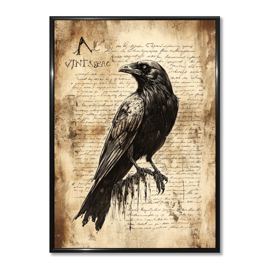 Wall art - Ready-made design - Spellbook pages