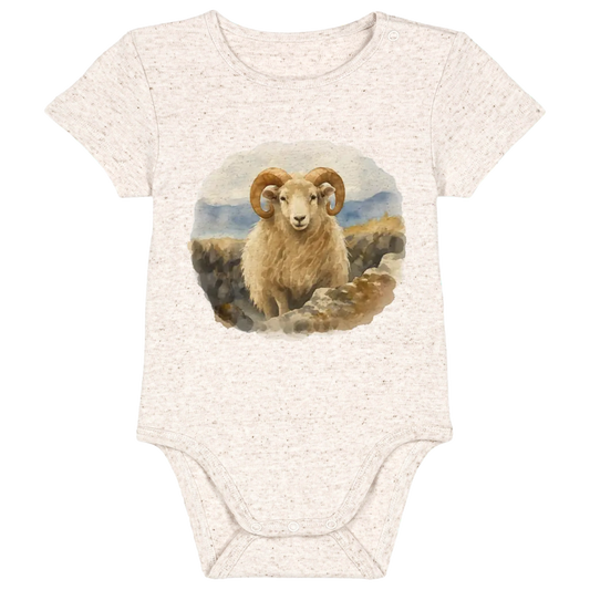 Baby bodysuit - Ready-made Design - Icelandic Animals