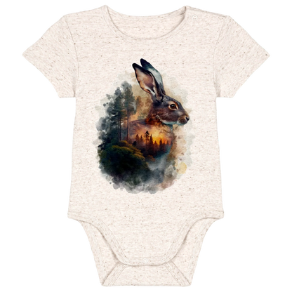 Baby bodysuit - Our design - Forest animals