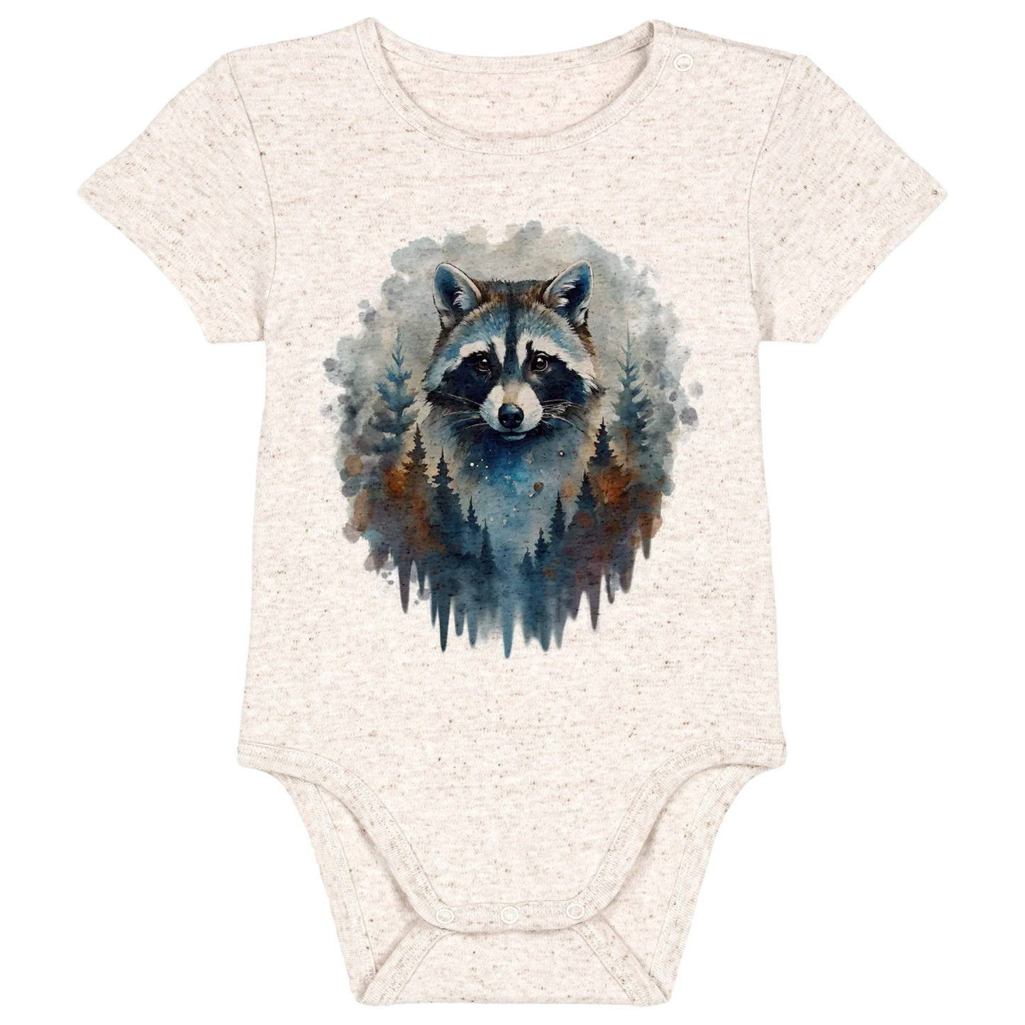 Baby bodysuit - Our design - Forest animals