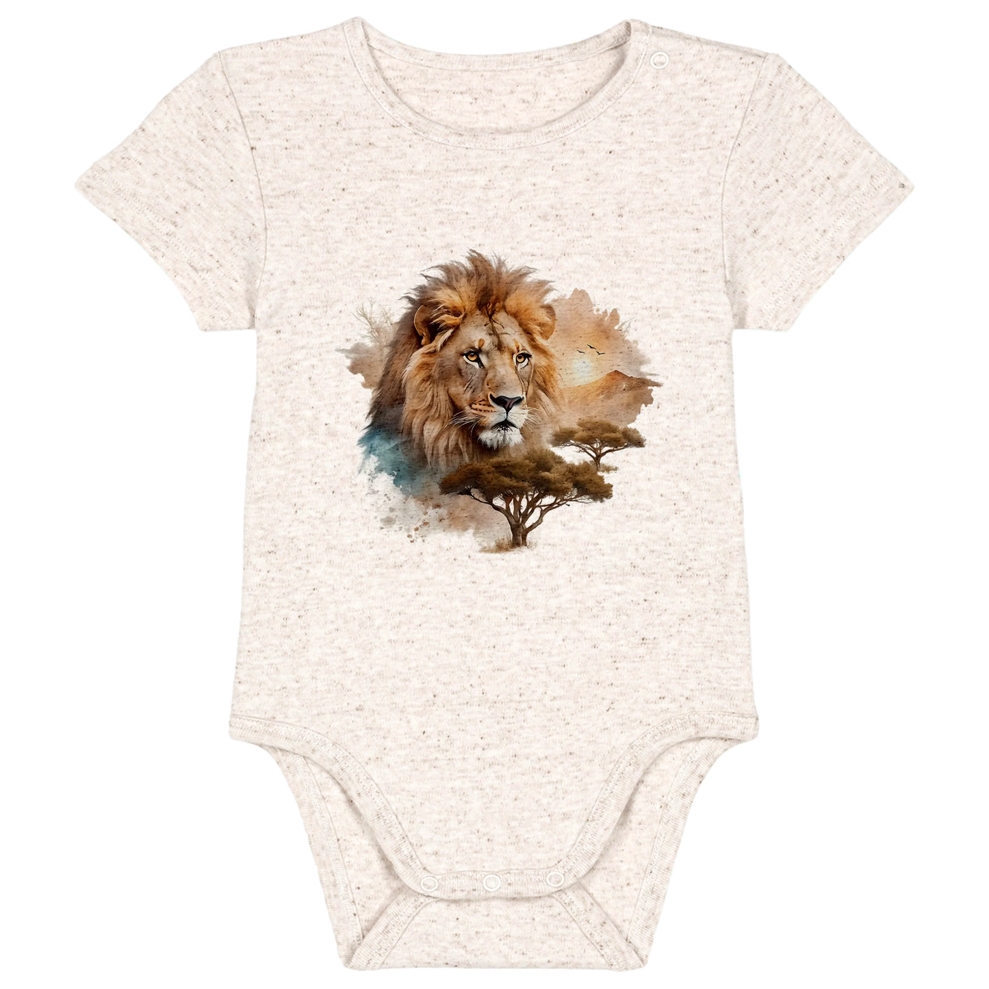 Baby bodysuit - Our design - Safari Animals