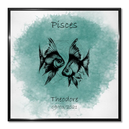 Wall art - Changeable design - Zodiac Signs - Version 1