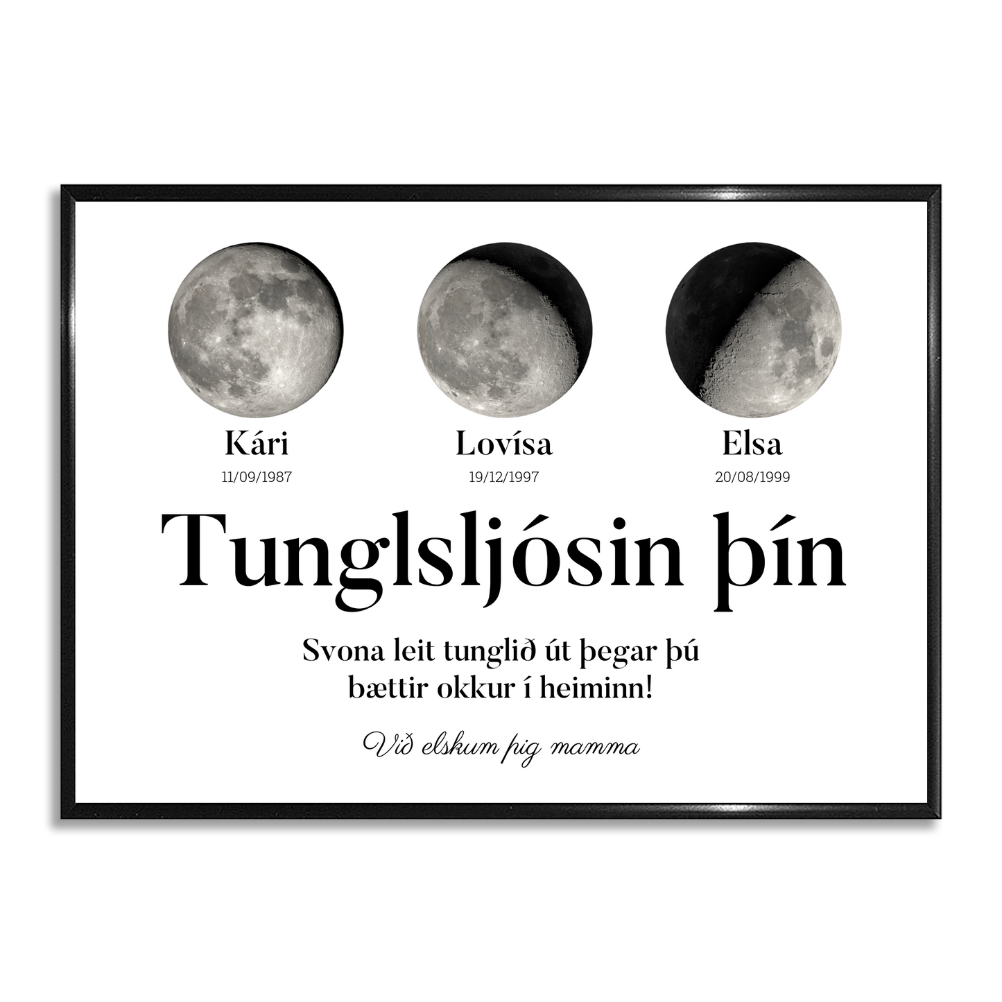 Tunglið - Útgáfa 3