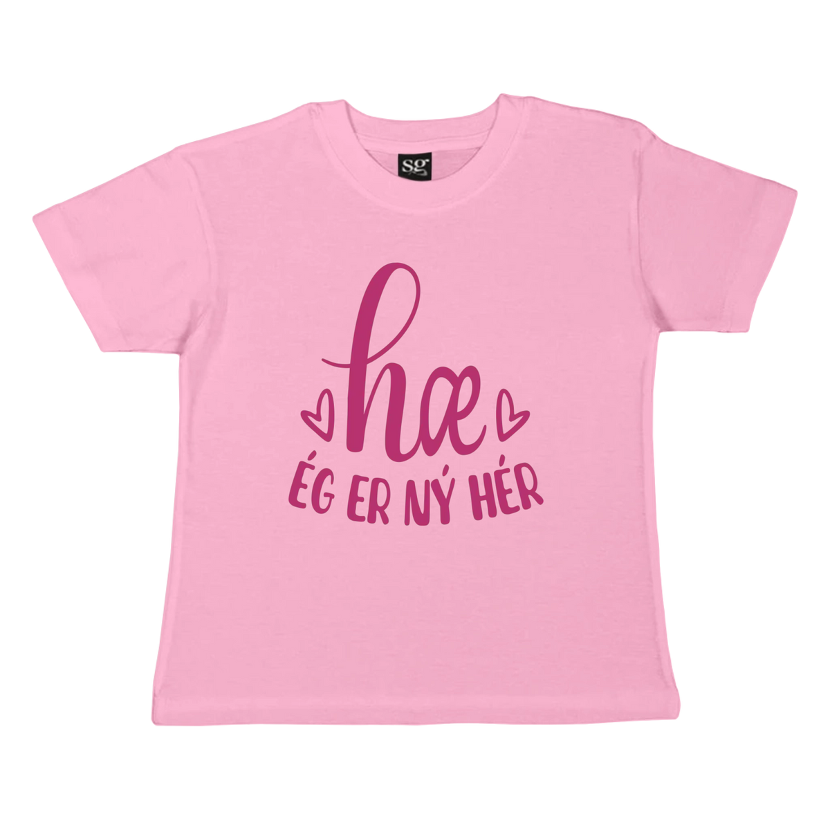 Design on a children T-shirt