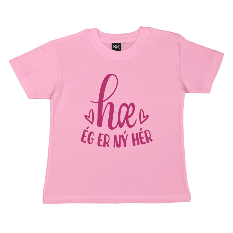 Design on a children T-shirt