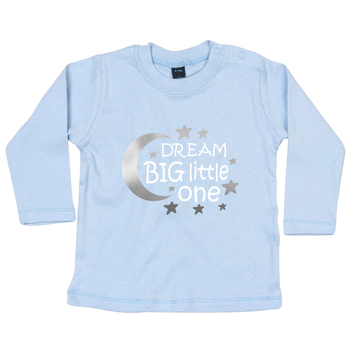 Design on a long sleeve baby shirt