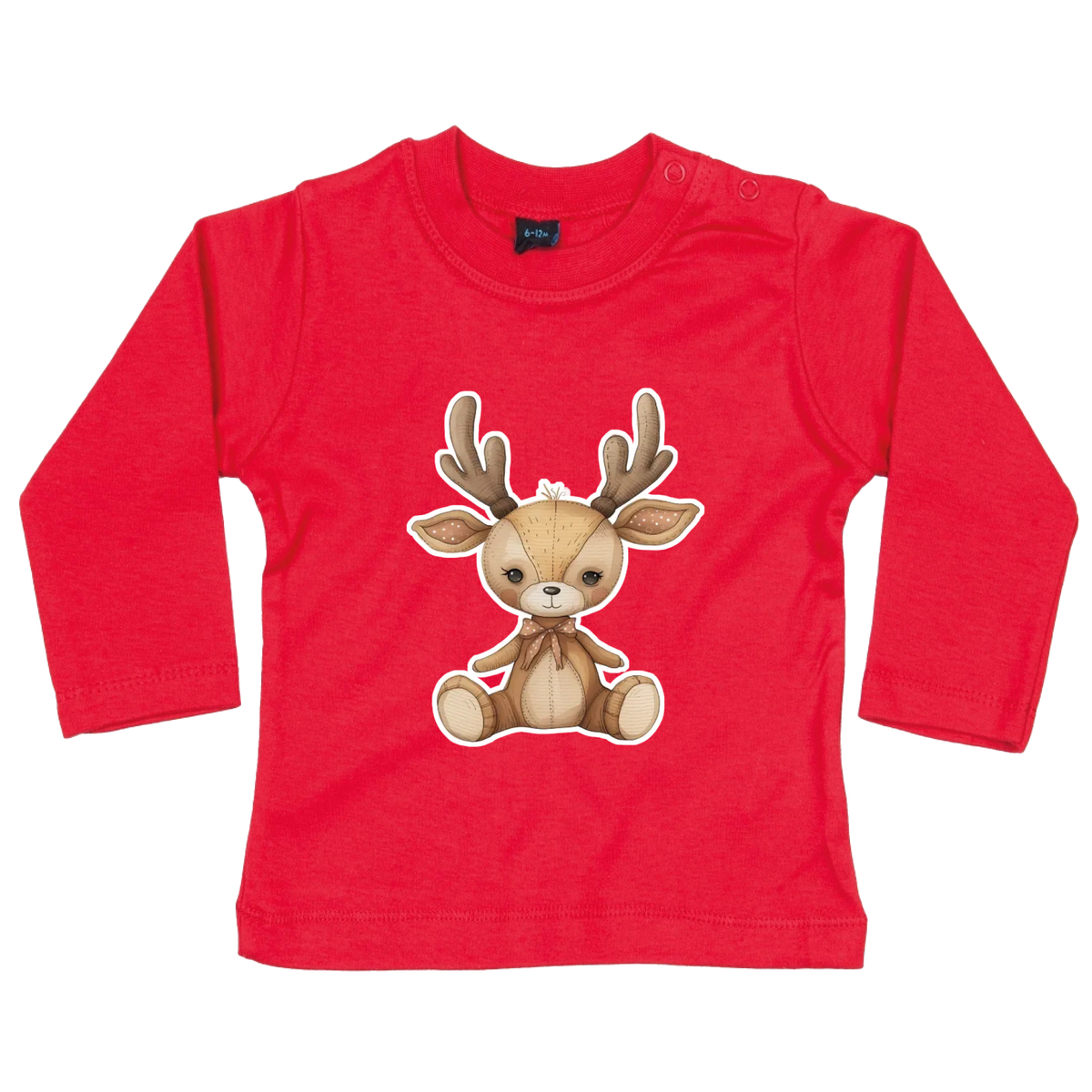 Design on a long sleeve baby shirt
