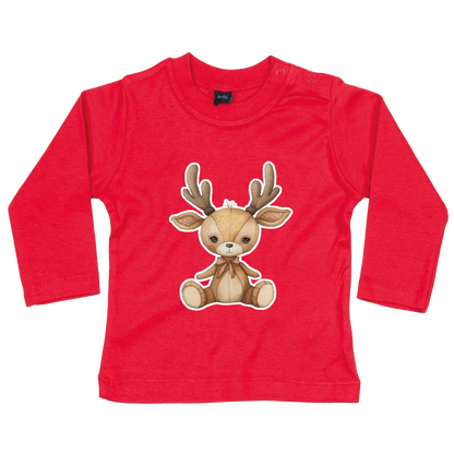 Design on a long sleeve baby shirt