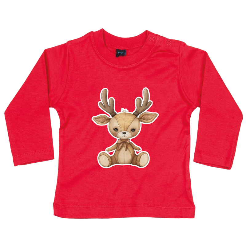 Design on a long sleeve baby shirt
