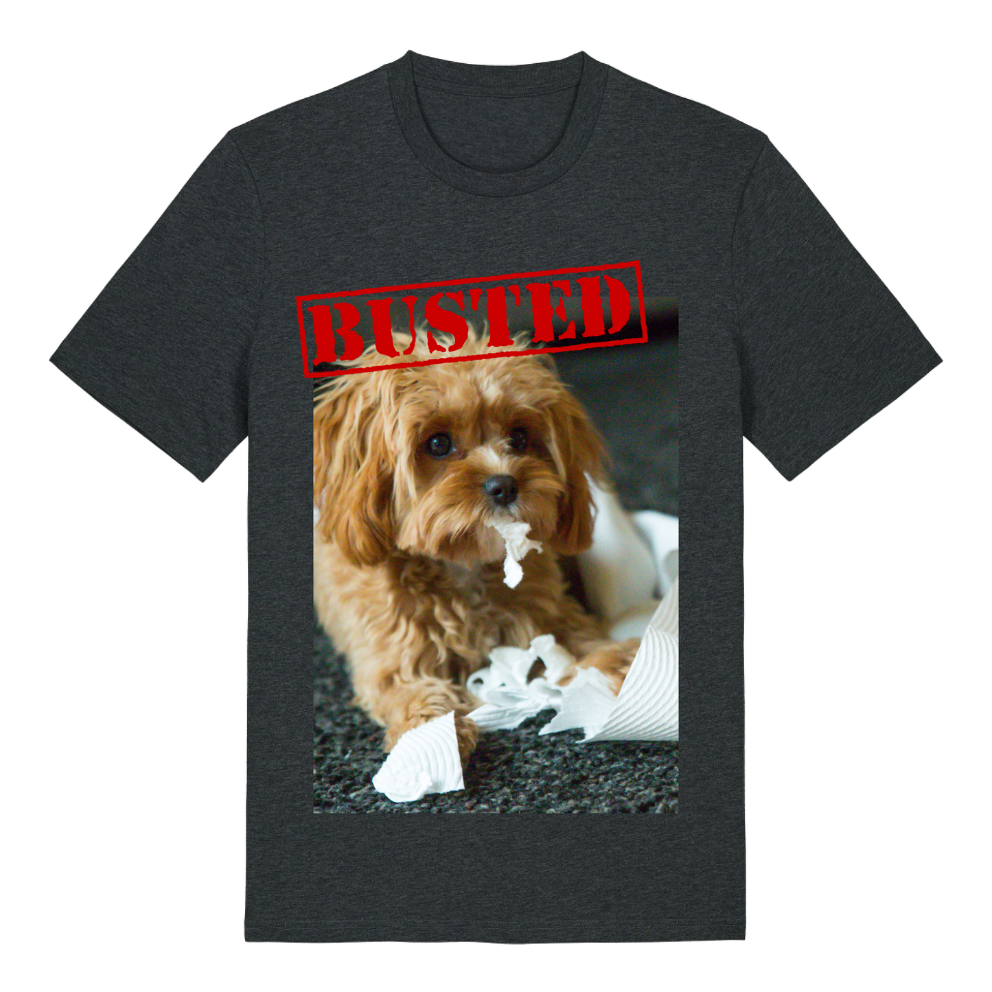 Bolur - Breytileg hönnun - Mynd með stimpil texta