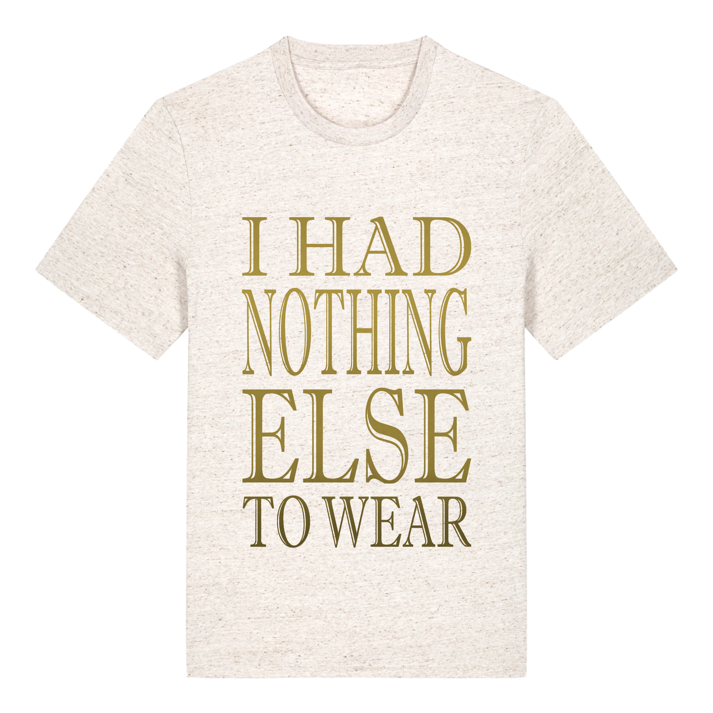 Ég átti ekkert annað til að vera í