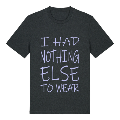 Ég átti ekkert annað til að vera í