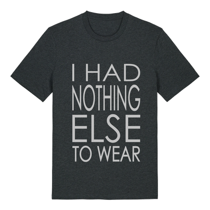 Ég átti ekkert annað til að vera í