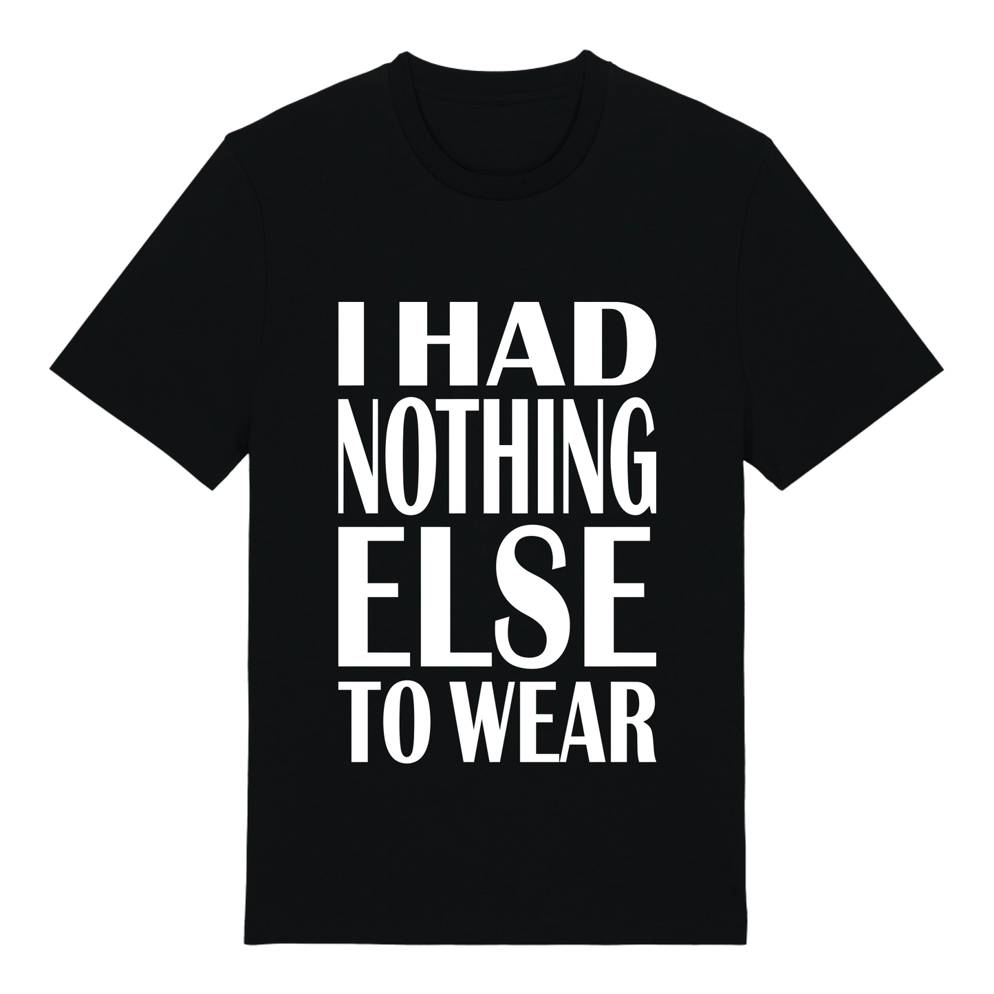 Ég átti ekkert annað til að vera í